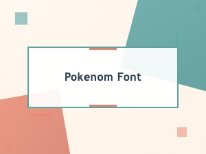 Pokenom Font: Playful Typography for Creative Designs