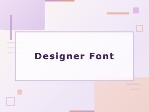 Elevate Your Designs with the Perfect Designer Font