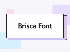Brisca Font: Creative Typography for Modern Designs